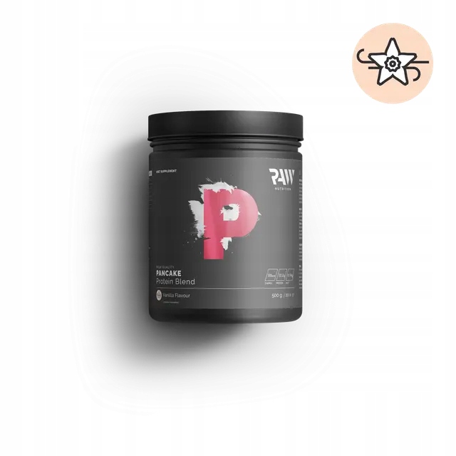 Raw Pancake ProteinBlend Vanilla 500g wysokobiałkowa mieszanka na naleśniki