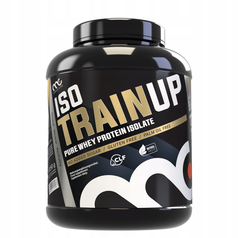 IsoTrainUp Muscle Clinic Izolat Białka o smaku neutralnym 2250g