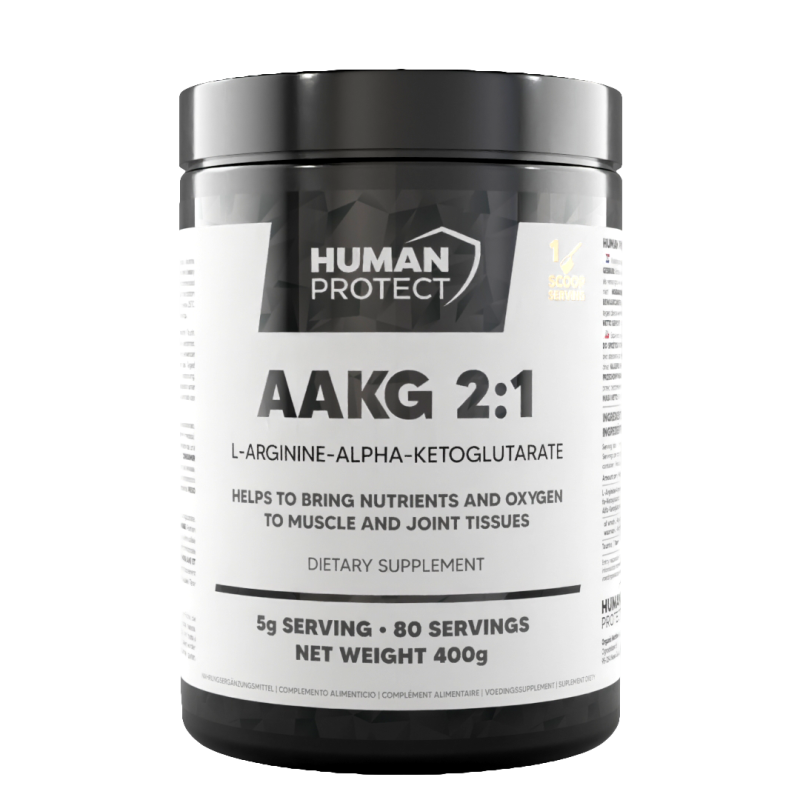 Human Protect AAKG 2:1 400g Arginina Pompa Mięśniowa - Cytryna