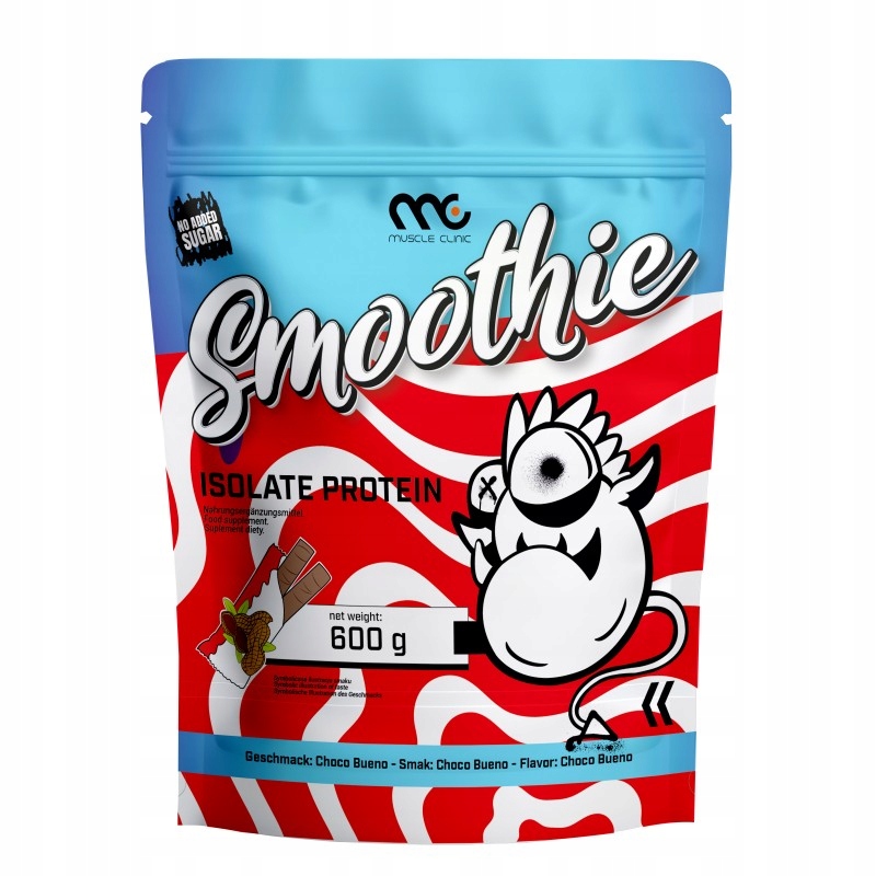 MUSCLE CLINIC Smoothie ISO 600g Izolat białka 92g Kinder Bueno