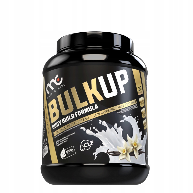 BulkUp Muscle Cilinic Odżywka białkowa 50/50 WPI WPC WPH MPI 2700G Wanilia