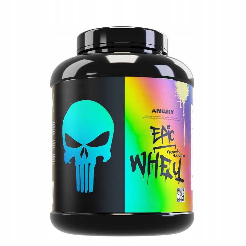 MUSCLE CLINIC ANGRY WHEY 1800 g ciasteczka