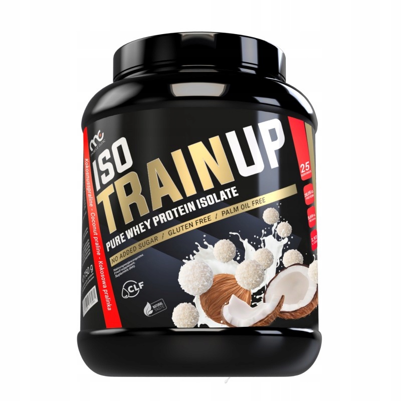 Muscle Clinic Izolat Białkowy IsoTrainUp WPI 750g o smaku Kokosowa Pralinka