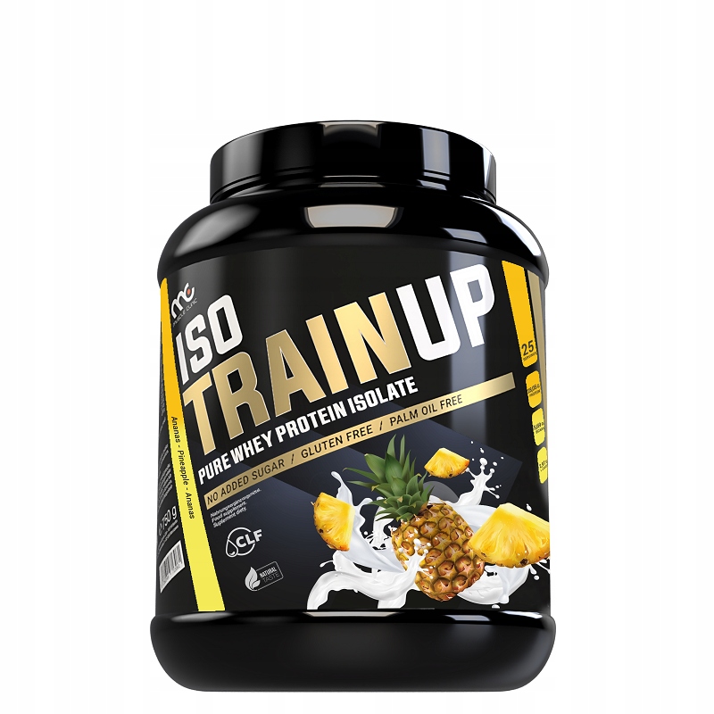 Białko Muscle Clinic Iso Train Up Proszek 750 g Izolat Białkowy WPI Ananas
