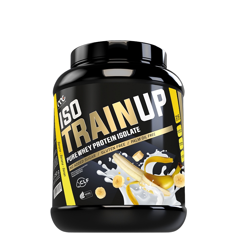 Muscle Clinic IsoTrainUp Odżywka białkowa WPI IZOLAT białka 750 g Banan