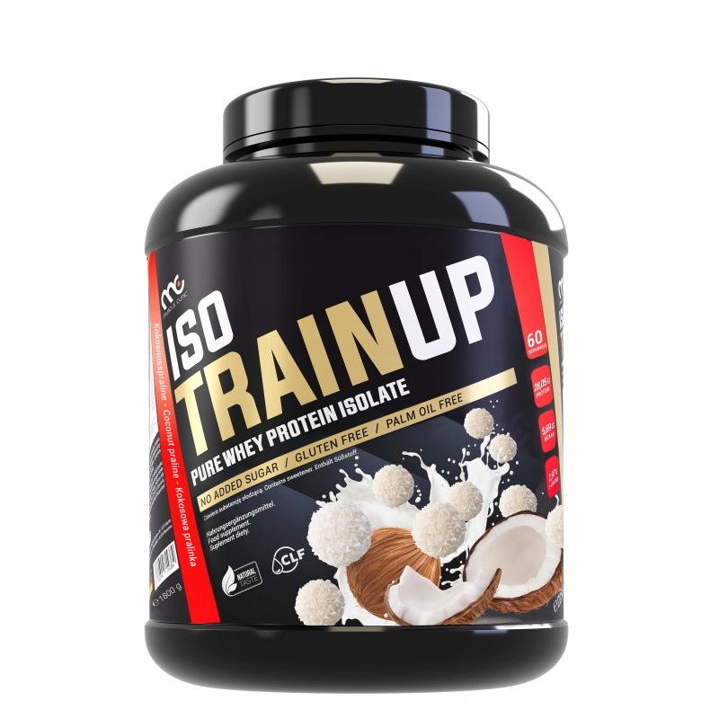 Odżywka Białkowa Izolat Białka-WPI Muscle Clinic IsoTrain Up 1800g PRALINKA