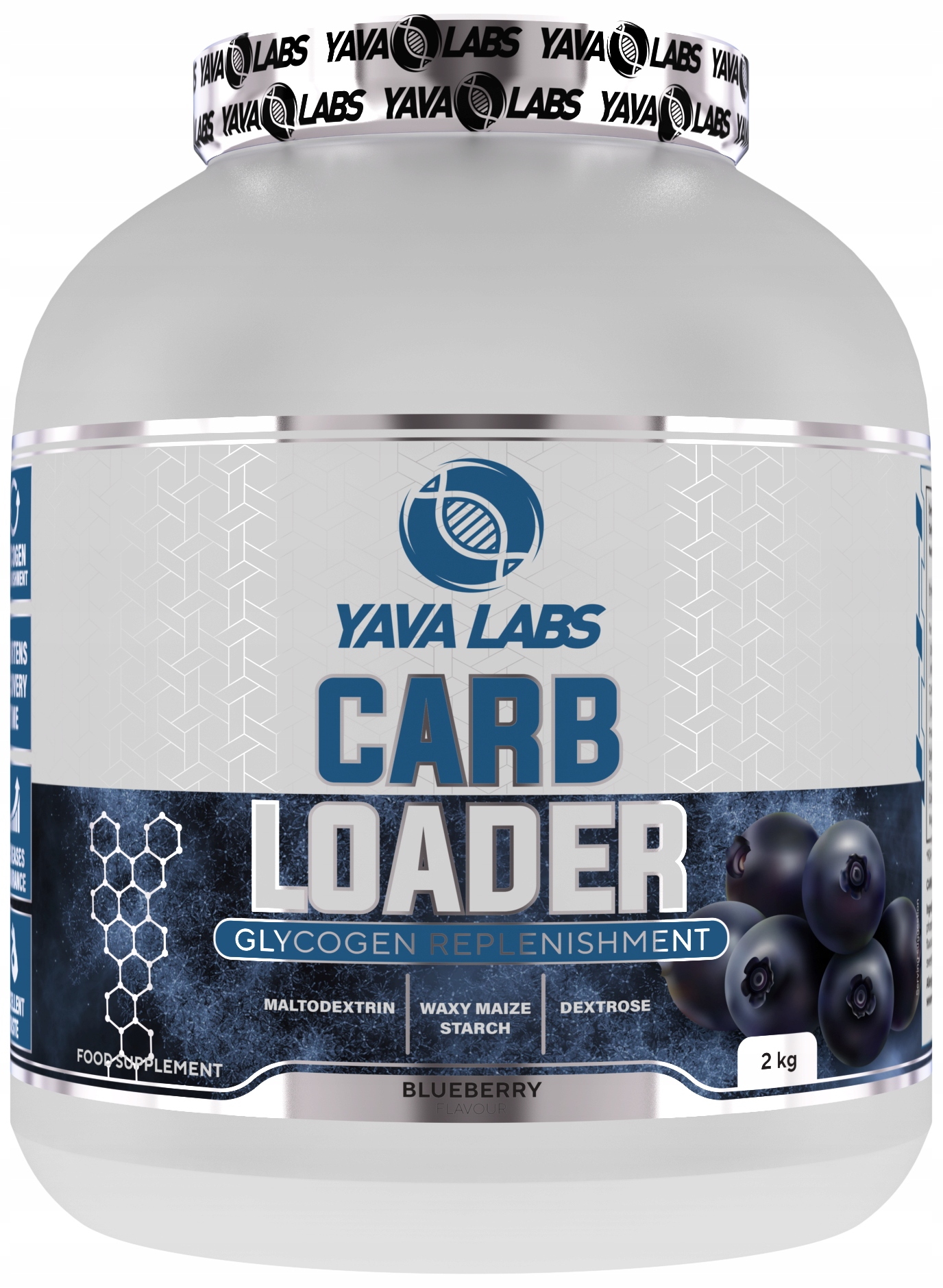 Carbo proszek Yava Labs smak jagodowy