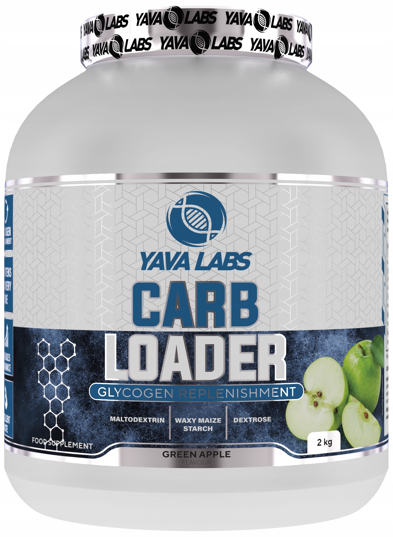 Carbo proszek Yava Labs smak jabłkowy