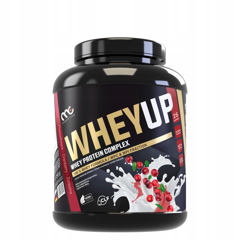 Muscle Clinic WheyUp 750g Żurawina - Koncentrat Białka WPC