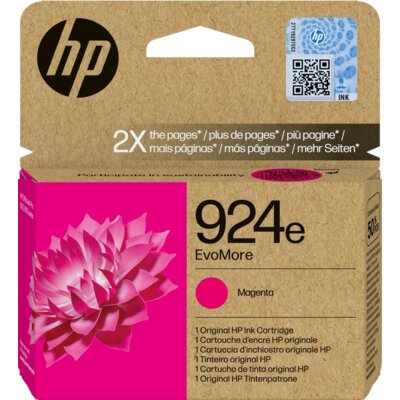 Tusz HP 924e EvoMore Purpurowy 10 ml 4K0U8NE 4K0U8NE#LS1