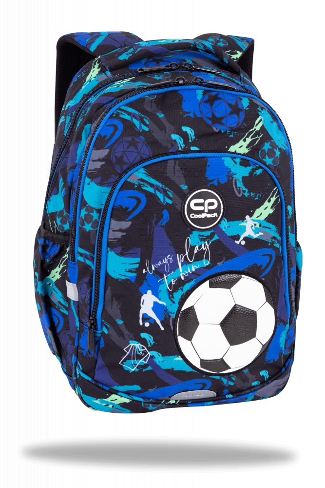 Coolpack Plecak szkolny Prime Pro - Football Navy F162967