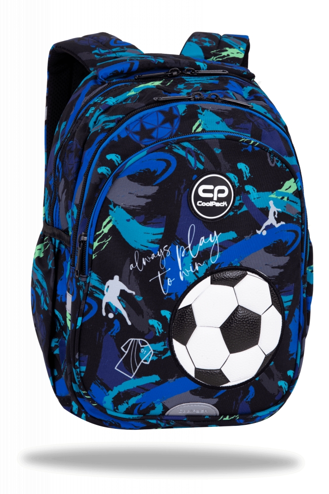 Coolpack Plecak szkolny Jerry - Football Navy F029967