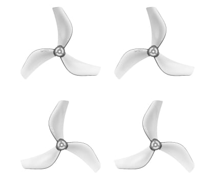 BetaFPV Gemfan 2218 1.5mm Transparent Grey - potrójne śmigła