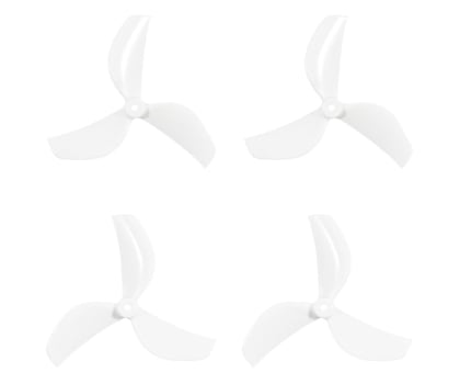 BetaFPV Gemfan 45mm 1.5mm White - potrójne śmigła 4 szt.