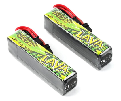 BetaFPV LAVA 3S II Bateria 580mAh 95C 2 szt.