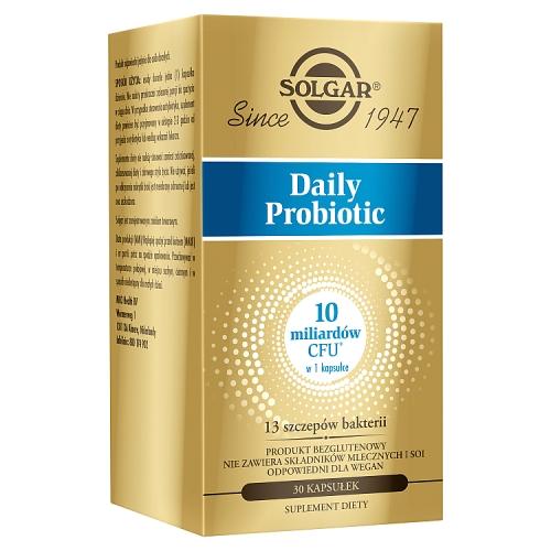 Solgar Daily Probiotic, 30 kaps.