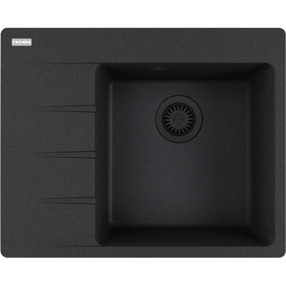 Franke Zlewozmywak Centro CNG 611-62 TL Onyx z Ociekaczem 114.0740.850