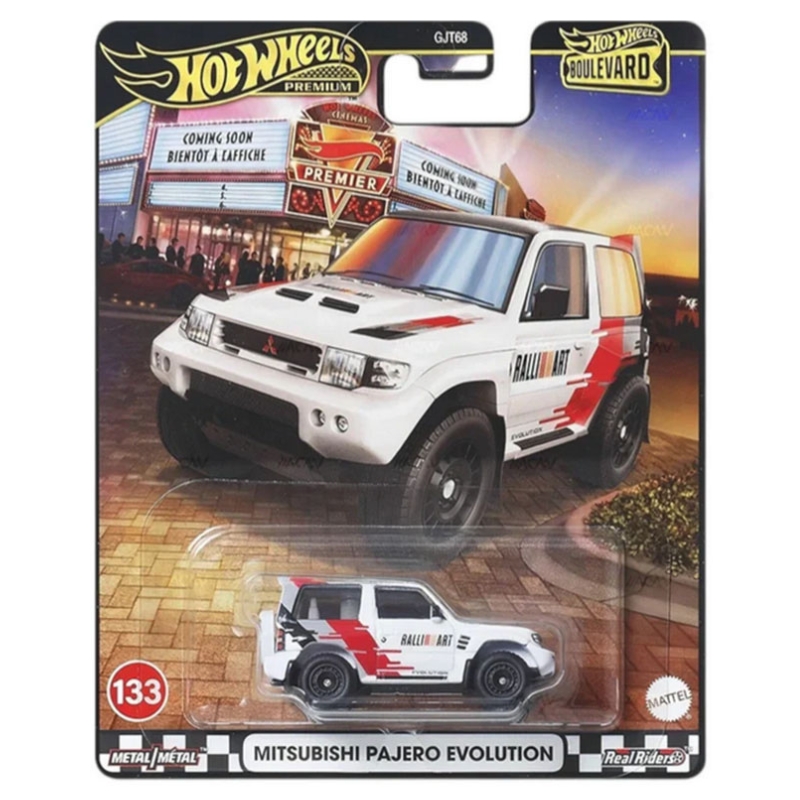 Hot Wheels Premium Boulevard Autko Samochodzik Kolekcjonerski Mitsubishi Pajero Evolution JBL26