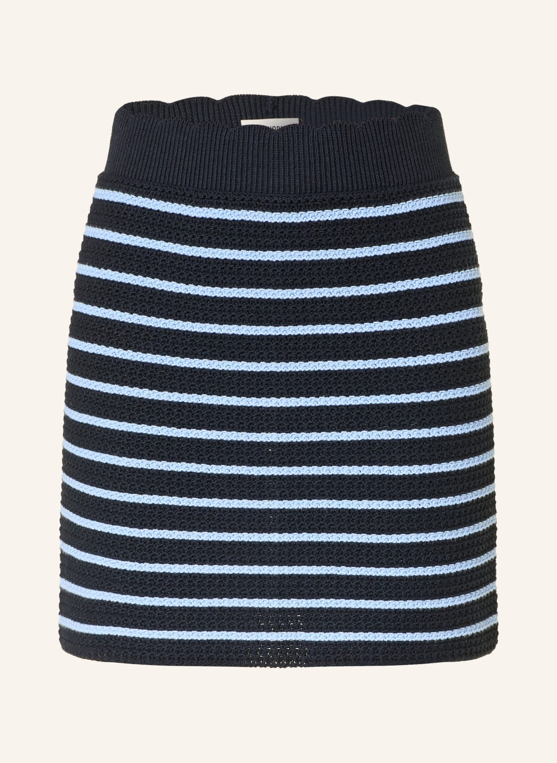 Drykorn Spódnica Z Dzianiny Kokiri blau