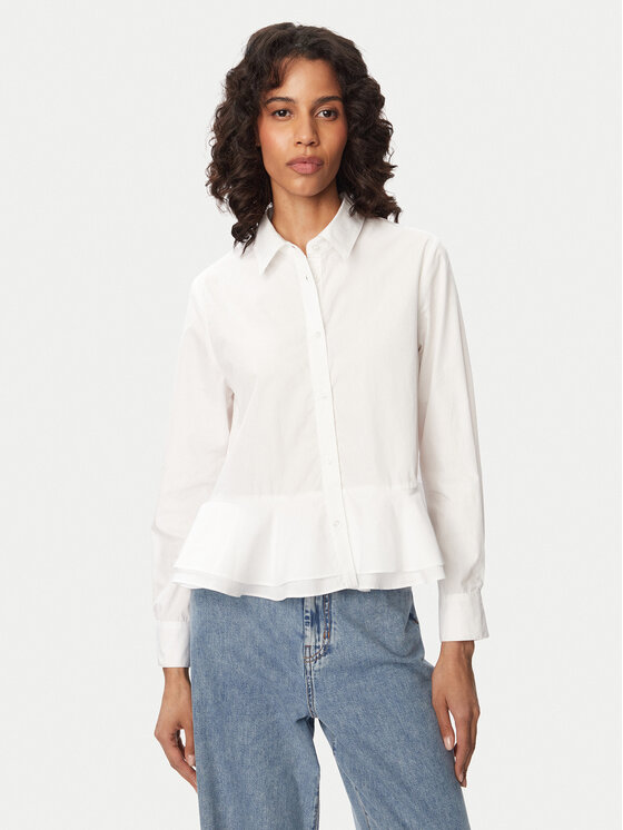 French Connection Koszula Cambria 729C7 Biały Regular Fit