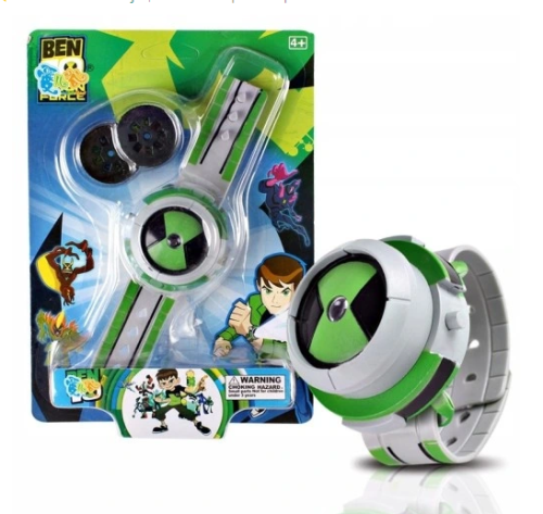 BEN 10 OMNITRIX PROJEKTOR OBCYCH ZEGAREK KOSMICI
