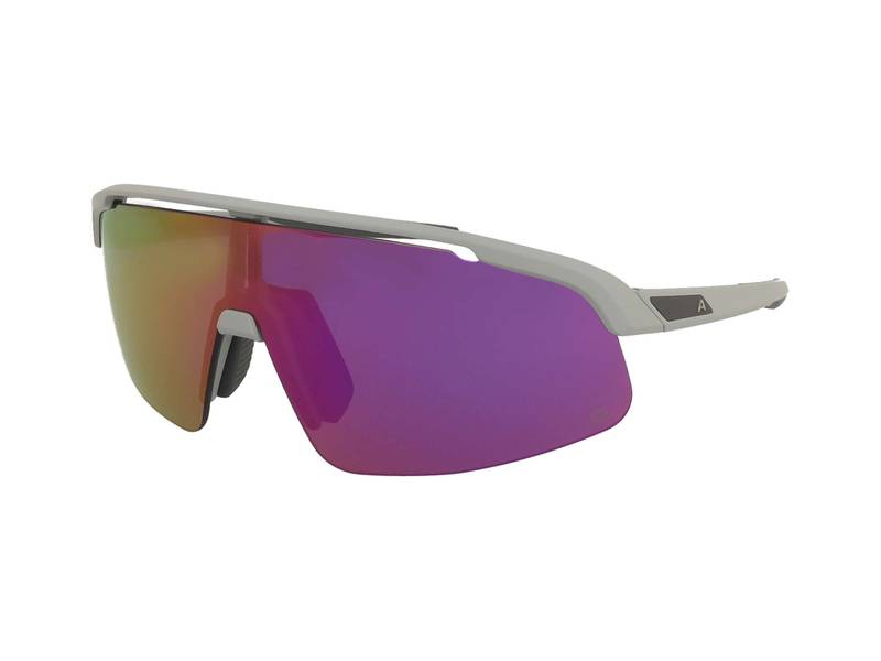 Okulary przeciwsłoneczne Alpina Turbo Pro S Q Smoke-Grey Matt/Pink Mirror