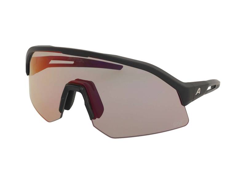 Okulary przeciwsłoneczne Alpina Sonic HR M QV Black Matt/Rainbow Mirror