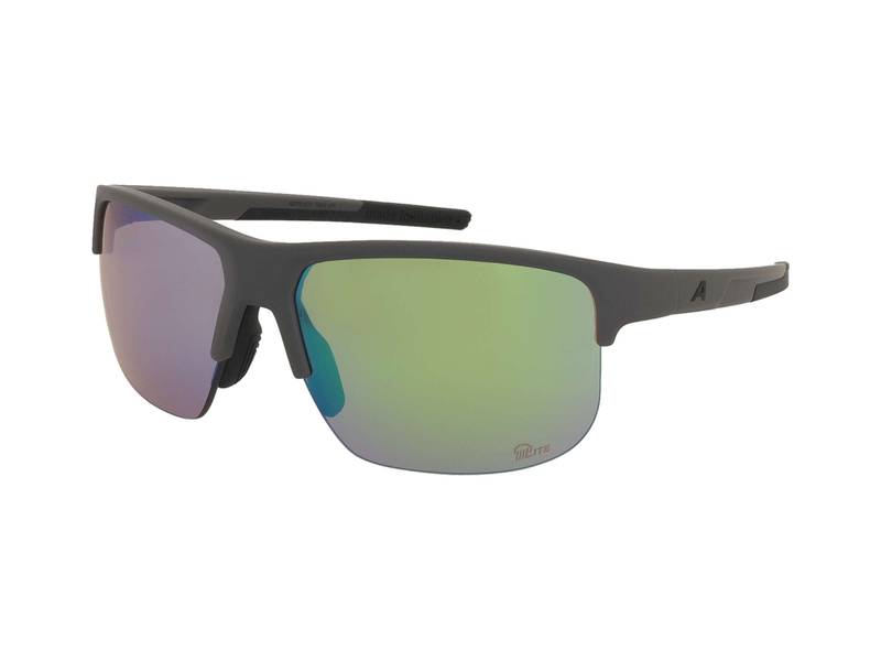 Okulary przeciwsłoneczne Alpina Eagle Q-Lite Midnight-Grey Matt/Green