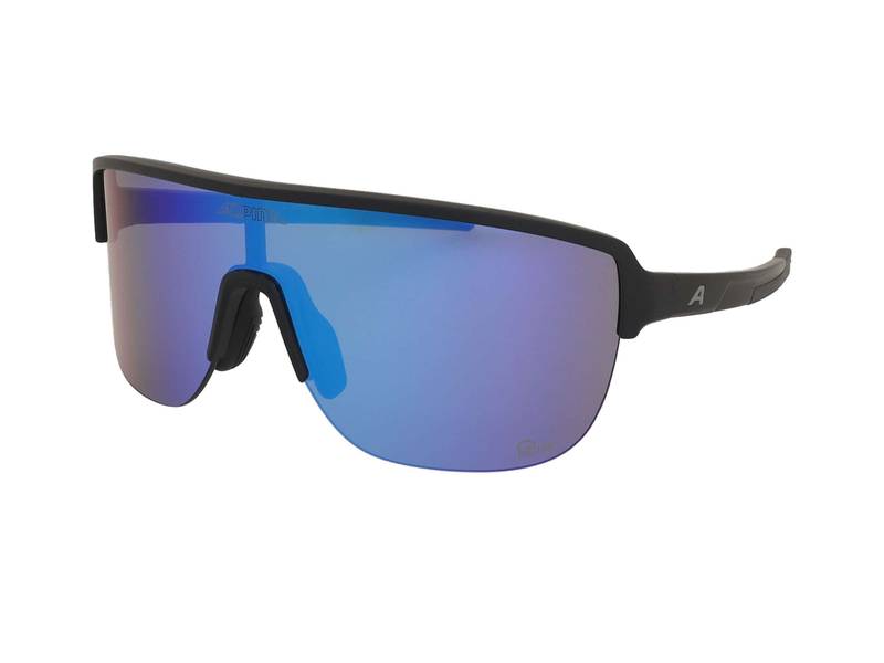 Okulary przeciwsłoneczne Alpina Ram 2.0 Q-Lite Black Matt/Blue Mirror