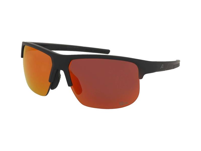 Okulary przeciwsłoneczne Alpina Eagle Q-Lite Black Matt/Red Mirror
