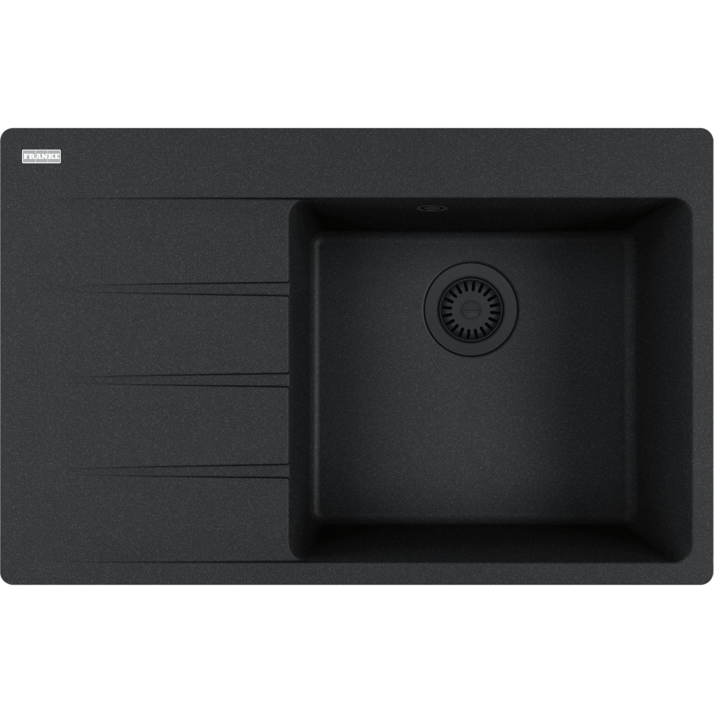 Franke Zlewozmywak Centro CNG 611-78 TL Onyx z Ociekaczem 114.0740.848