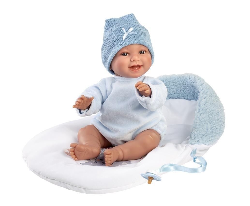 Lalka śmiejąca się Liam w śpiworku 38cm