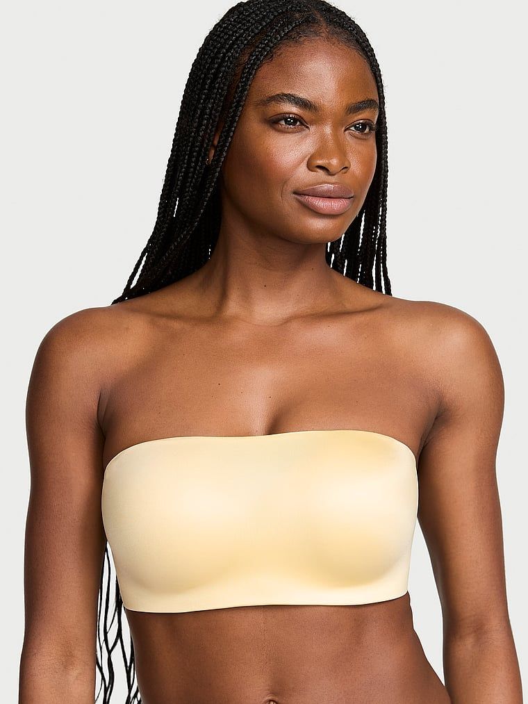 Invisible by Victoria's Secret Biustonosz push-up bez ramiączek i bez fiszbin Bandeau