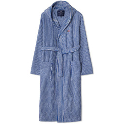 Lexington Szlafrok Quinn Hoodie Blue/White