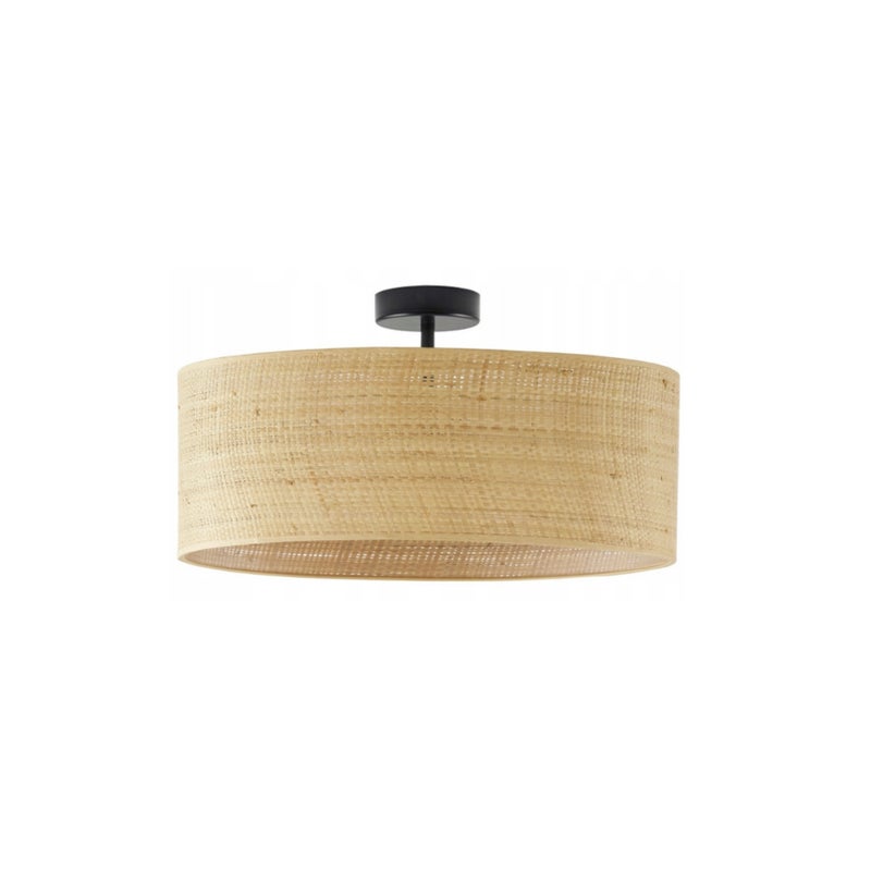 Lampa sufitowa żyrandol plafon z abażurem walec 30 cm BLUES