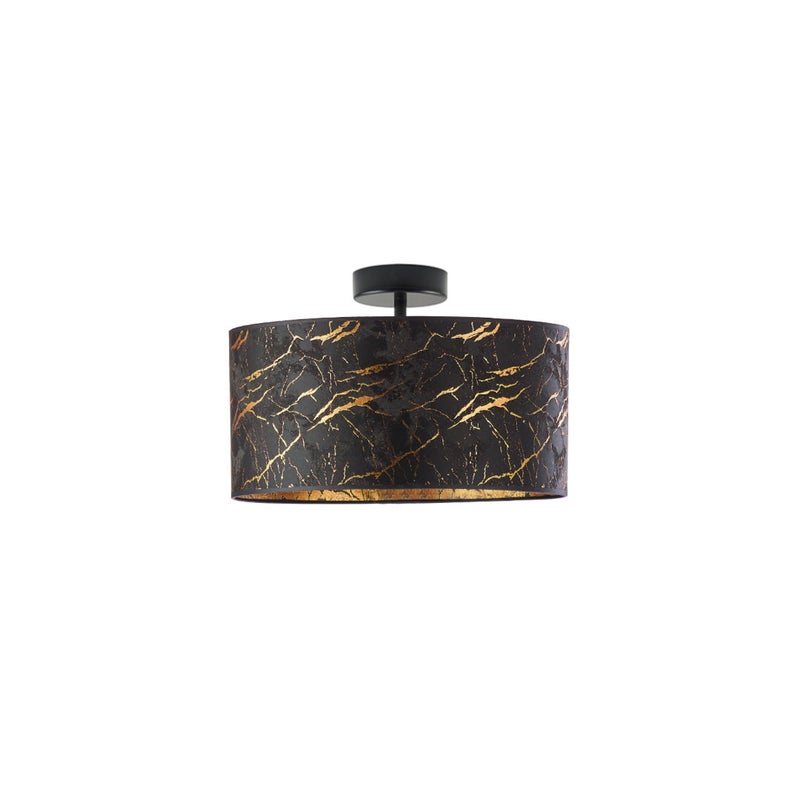 Lampa sufitowa żyrandol plafon z abażurem walec 30 cm BLUES