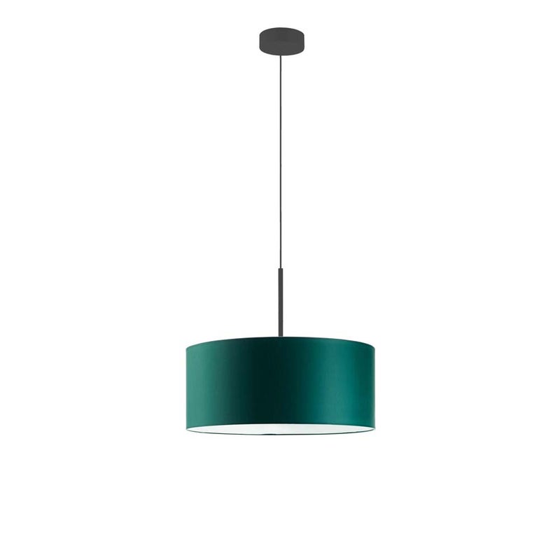 Lampa wisząca zwis żyrandol sufitowa z abażurem walec JAZZ 40 cm
