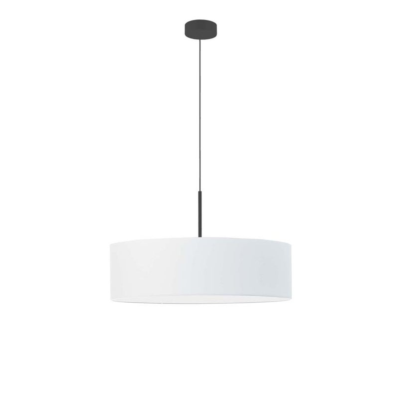 Lampa wisząca zwis żyrandol sufitowa z abażurem walec JAZZ 60 cm