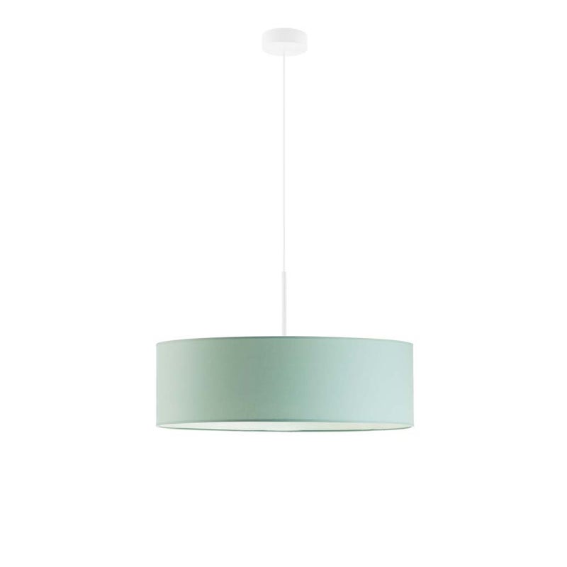 Lampa wisząca zwis żyrandol sufitowa z abażurem walec JAZZ 60 cm