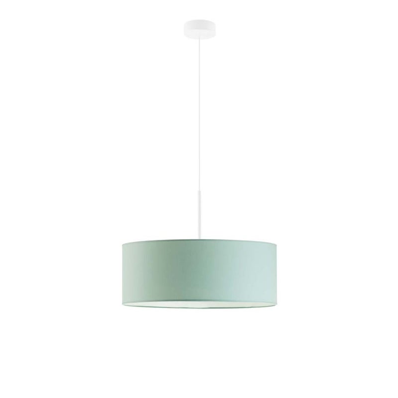 Lampa wisząca zwis żyrandol sufitowa z abażurem walec JAZZ 50 cm
