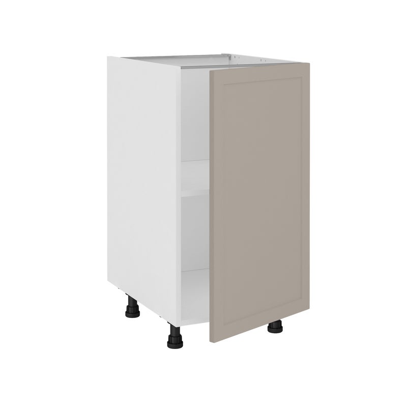 Szafka kuchenna stojąca kompletna Newport 45 cm taupe Delinia iD