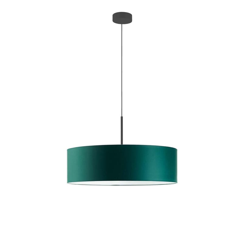 Lampa wisząca zwis żyrandol sufitowa z abażurem walec JAZZ 60 cm