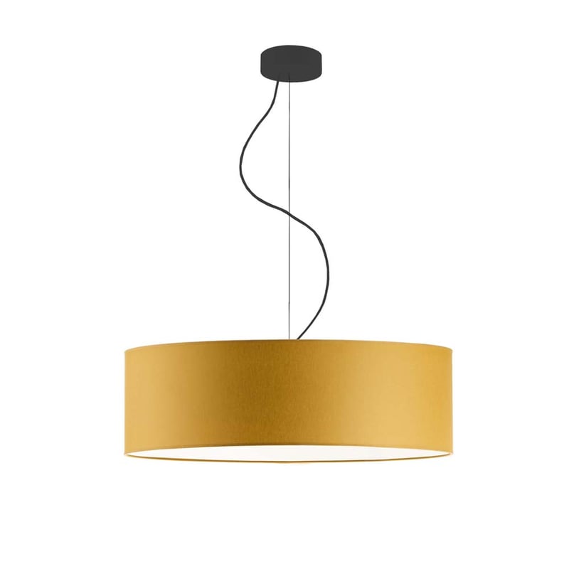 Lampa sufitowa żyrandol lampa wisząca z abażurem walec 60 cm BLUES