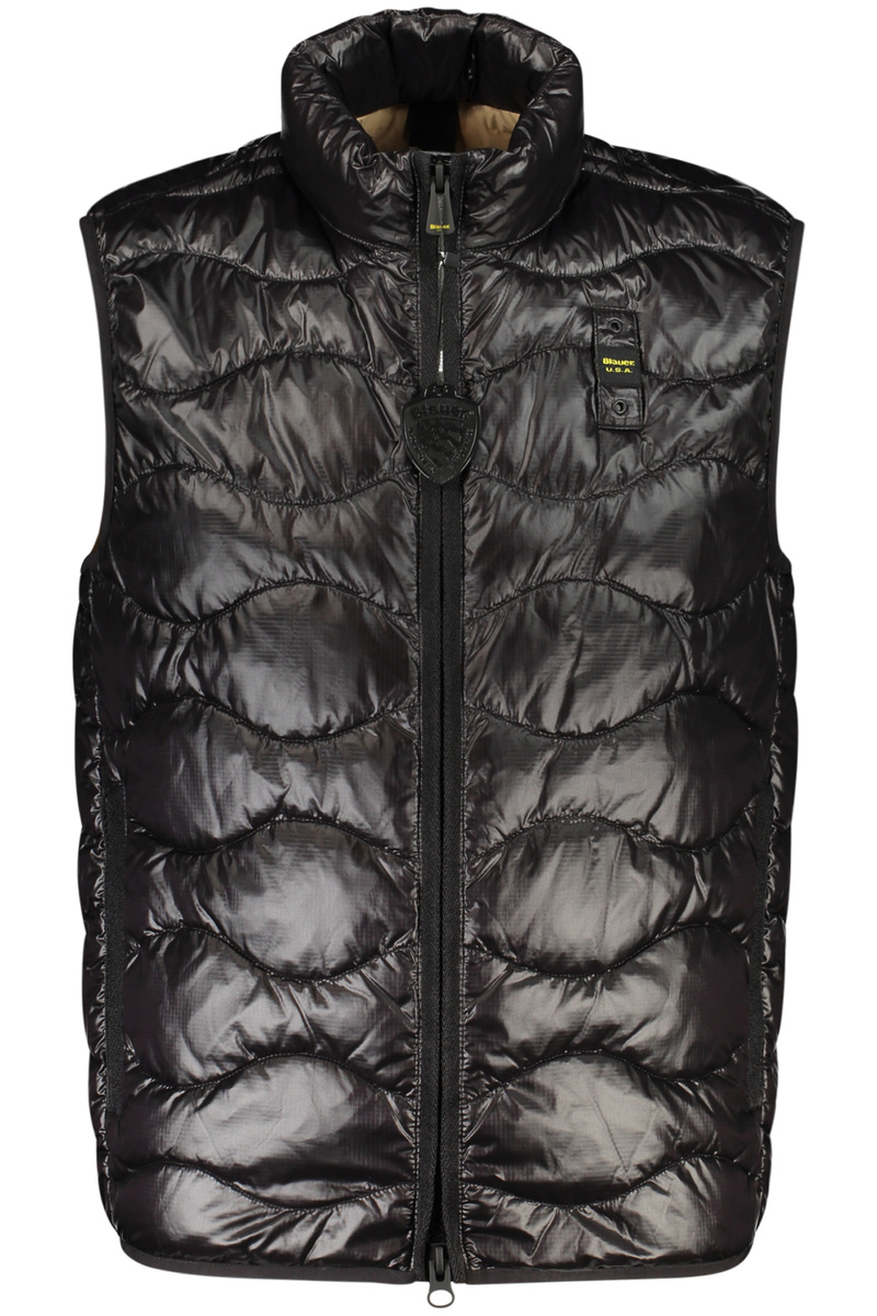 BLAUER APPAREL MĘSKA CZARNA KURTKA BEZ RĘKAWÓW