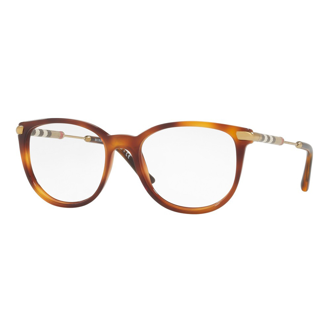 Okulary BURBERRY BE2255Q-3316. EYEGLASSES, Kolor brązowy. Kobieta.