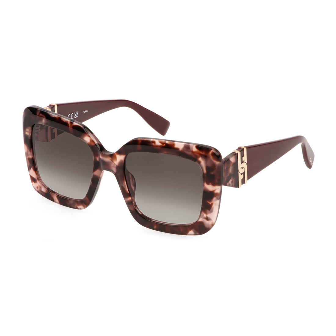 Okulary FURLA SFU883-530XAP. Okulary przeciwsłoneczne, Kolor brązowy. Kobieta.