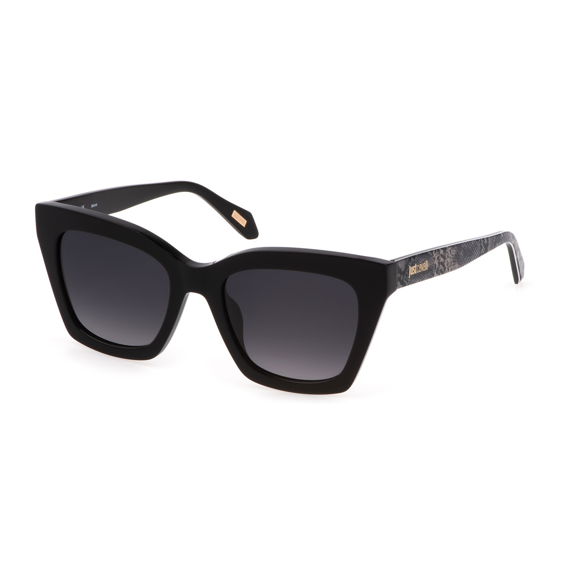 Okulary JUST CAVALLI SJC024-52700Y. Okulary przeciwsłoneczne, Kolor czarny. Kobieta.
