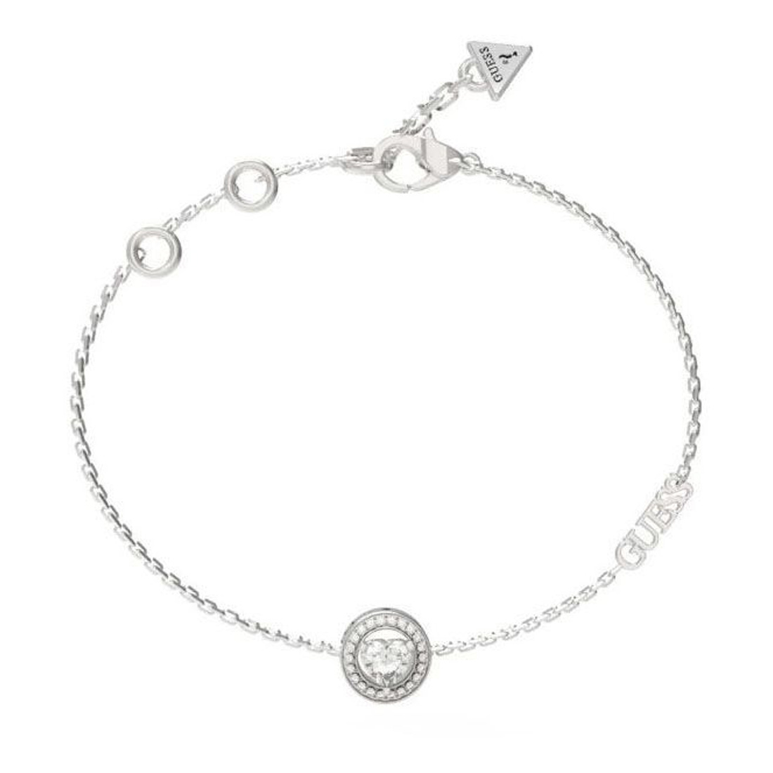 Biżuteria GUESS JUBB04668JWRH. Bransoletka, Kolor szary. Kobieta.