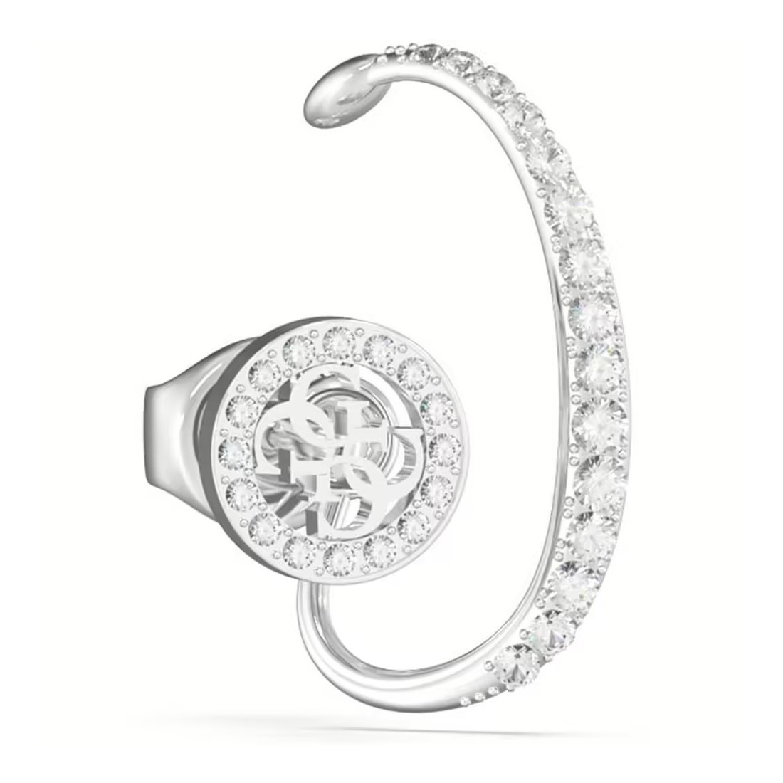 Biżuteria GUESS JUBE03292JWRH. Kolczyki, Kolor szary. Kobieta.