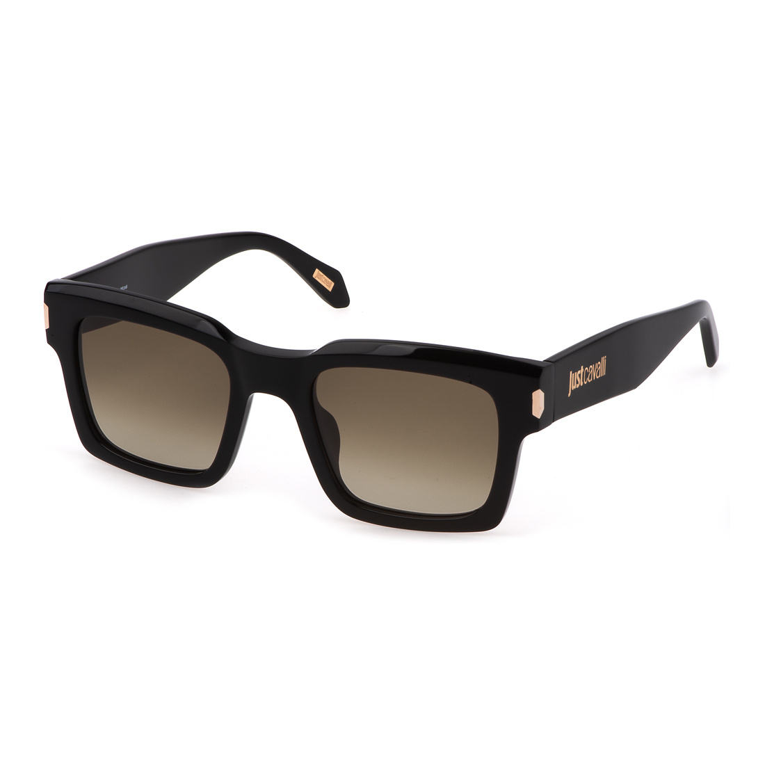 Okulary JUST CAVALLI SJC026-520700. Okulary przeciwsłoneczne, Kolor czarny. Mężczyzna.